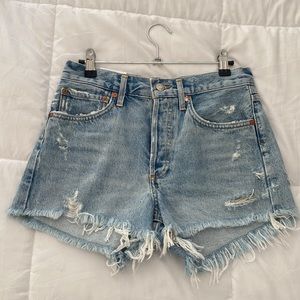 Agolde Parker Vintage Cut Off Shorts - Swapmeet